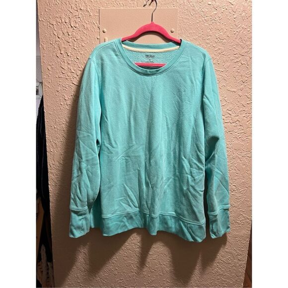 Tek Gear Teal Ultra Soft Fleece Woman’s Size 2X -Bally - Picture 1 of 7
